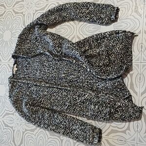 Soft Open Front Knit Cardigan Sweater Sz small Long Sleeve Winter Fall